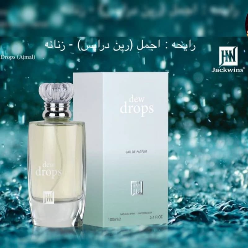 ادکلن دو دراپس جانوین اجمل رین دراپس Johnwin Dew Drops حجم 100میل